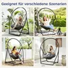 Vigevee Hängesessel mit Gestell Kissen - Hängestuhl Produktbild-Vorschau 5