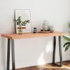vidaXL Tischplatte 140x60x(2-6) cm Massivholz Behandelt Produktbild-Vorschau 8