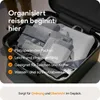 Kompressions-Packwürfel Set 6-teilig – packing cubes mit Produktbild-Vorschau 5