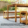 Outsunny 3 tlg. Gartenmöbel-Set, Sitzgarnitur inkl. 1 Produktbild-Vorschau 7