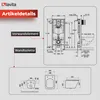GROHE Vorwandelement Solido + Wand Hänge WC Lago Weiß Produktbild-Vorschau 9