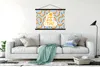 MuchoWow® Textilposter Sommer - Banane - Rosa 120x80 cm mit Produktbild-Vorschau 3