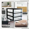 Schubladenbox A4 Schubladenschrank Kunststoff Schreibtisch Produktbild-Vorschau 6