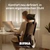Chaise de bureau ergonomique Desktronic SitOne, réglable, Voir les images du produit 3