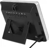The back of a weather station with a kickstand and power cable. Produktbild-Vorschau