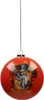 A red Christmas ornament with the Gryffindor crest from Harry Potter. Produktbild-Vorschau
