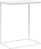 A white side table against a white background. Podgląd zdjęcia produktu