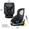 XOMAX Kindersitz drehbar 360°, ISOFIX I mitwachsend I 0-36 Produktbild-Vorschau 8