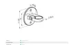 Sellon24® Wandanker Edelstahl Pfostenhalter V2A Produktbild-Vorschau 2