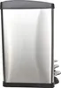 Mülleimer, 3 x 20L, silber, 64,5x41x57cm Produktbild-Vorschau 3