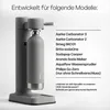VIOK 1,3 L Edelstahlflasche für Aarke Carbonator 3, Smeg, Produktbild-Vorschau 2