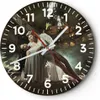 Wanduhr - Rund - Glasuhr - Engel Frau Theater Oper - Produktbild-Vorschau 1