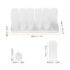 12ks / sada LED svíček osvětlených žlutým světlem s matnou Náhled obrázku produktu 5