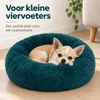IvoQ Hondenmand Donut - Kattenmand - Zacht Pluche - Productafbeelding-voorbeeld 6