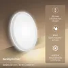 B.K.Licht - LED Deckenlampe mit indirektem Licht, Flach, Produktbild-Vorschau 2