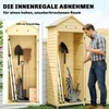 Ger?teschuppen Holz mit verstellbarer Ablage, Ger?teschrank Produktbild-Vorschau 5