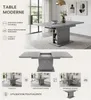 Flieks Table de salle à manger extensible, Table de cuisine Voir les images du produit 4