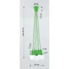 Pendelleuchte DIEGO 5 Grün - 5x E27 Fassung - max. 5x60W - Produktbild-Vorschau 20