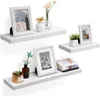 VASAGLE 2er Set Schweberegal, Wandboard, 80 x 20 x 3,8 cm Produktbild-Vorschau 5