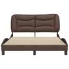 Bettgestell ohne Matratze "Hvar" Braun 140x190 cm Produktbild-Vorschau 5