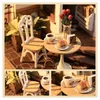 puzzle 3D, mini casa fai da te, caffetteria, Rolife, 183 Anteprima dell’immagine prodotto 6