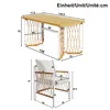 7-teiliges Rattan Gartenmöbel-Set Sitzgruppe 6 Personen Produktbild-Vorschau 3