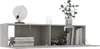 vidaXL Szafka pod TV betonowa szara 120x30x30 cm materiał Podgląd zdjęcia produktu 3