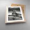 Gerahmtes Poster - Rahmen in heller Eiche - Tierwelt Produktbild-Vorschau 3