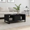 vidaXL Konferenčný stolík čierny 90x50x36,5 cm Drevo Náhľad obrázku produktu 2