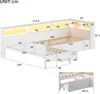Merax Divano letto due 90x200cm a forma di L, divano letto Anteprima dell’immagine prodotto 4