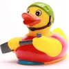Badeente Kajak schwimmt aufrecht Vinyl 9 cm Produktbild-Vorschau 5