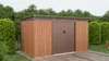 Gartenhaus G21 GRAH 700 - 340 x 206 cm, anthrazit Produktbild-Vorschau 3