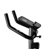 Close-up of the handlebars and console of a stationary exercise bike. Produktbild-Vorschau