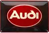 Metalowy Plakat 20 X 30Cm Audi Logo Red Shine Podgląd zdjęcia produktu 2
