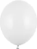 Pastellweiße Geburtstagsballons 12 cm, 100 Stück. Produktbild-Vorschau 1
