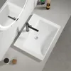 Umywalka ceramiczna meblowa biała wpuszczana w blat Podgląd zdjęcia produktu 3