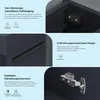 doporro Mobile Bagno Sospeso 46 cm con lavabo in Anteprima dell’immagine prodotto 6