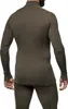 Woolpower Zip Turtleneck Lite heren sweater (donkergroen), Productafbeelding-voorbeeld 4