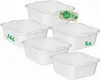Novaliv 5x Spülschüssel eckig 14L, 38x38 cm, Weiß, BPA-frei Produktbild-Vorschau 5