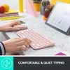 Logitech K380 Multi-Device, Mini, Bezprzewodowy, Bluetooth, Podgląd zdjęcia produktu 6
