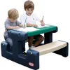 Little Tikes Easy Store Picnic Table, Draußen, Mehrfarbig, Produktbild-Vorschau 1