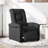 vidaXL Relaxsessel Elektrisch Schwarz Stoff Produktbild-Vorschau 1