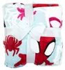 Spidey Kinder Hoodie Fleece Decke blau mit Kapuze und Produktbild-Vorschau 2