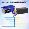 12V 200Ah LiFePO4 Lithium Akku 2560Wh mit BMS, 4500+ Produktbild-Vorschau 6