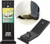 A collage of images showing a black platenlifter tool, including a close-up of the tool in use with a person's foot stepping on it, and a product shot with packaging. Náhled obrázku produktu