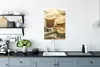 MuchoWow® Poster Latte Macchiato mit Butter und Brot 40x60 Produktbild-Vorschau 3
