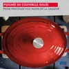 ELO Kirschrot Bräter Gusseisen oval robust Induktion rot Produktbild-Vorschau 15