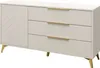 A product shot of a sideboard with a door and three drawers, set against a white background. Náhľad obrázku produktu