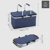 Belle Vous Tragbare 30 l Kühltasche Navy - Tragbare Taschen Produktbild-Vorschau 2