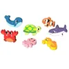 TOOKY TOY Montessori-Holzpuzzle Meereswelt Fisch Produktbild-Vorschau 4